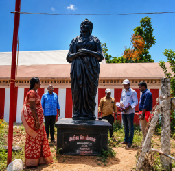 தினமலர் செய்தி எதிரொலி: திருக்கண்டியூர் கோவில் நிலத்தில் ஈ.வெ.ரா பெரியார் சிலை அகற்ற அதிகாரிகள் அதிரடி ஆய்வு! பின்னணி என்ன?