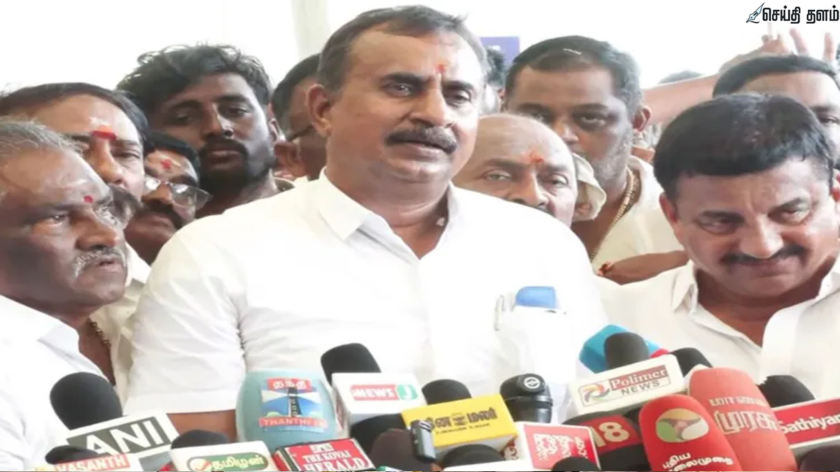 இ.பி.எஸ்-க்கு எதிராக மீண்டும் போர்க்கொடி தூக்கிய எஸ்.பி.வேலுமணி