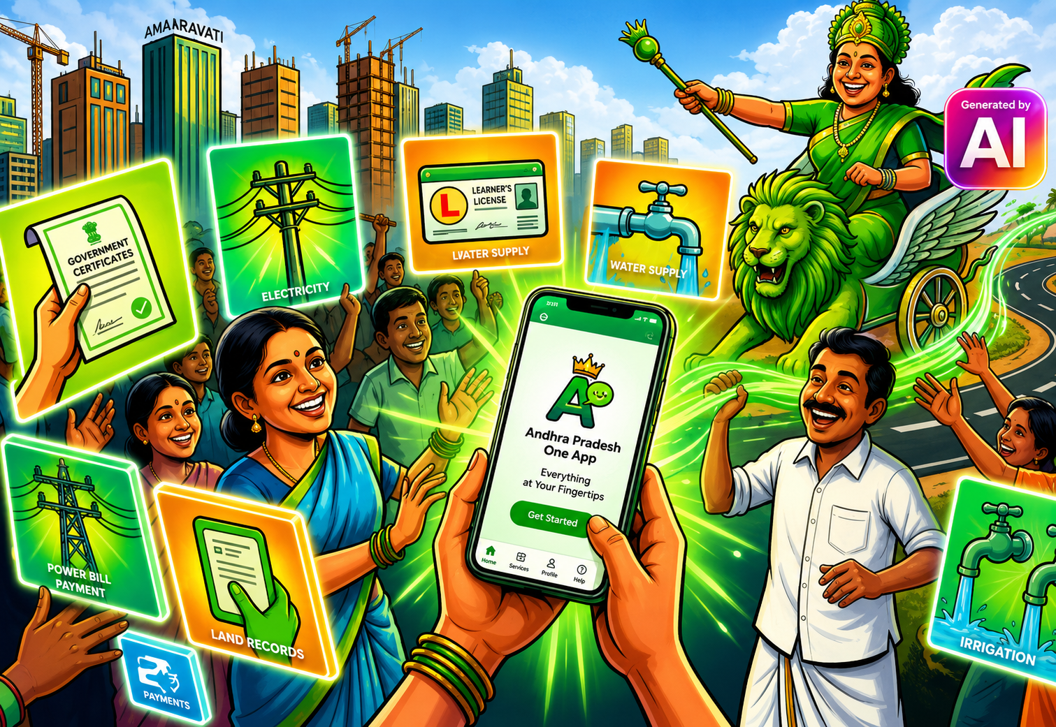 ஆந்திராவில் மாபெரும் புரட்சி: வாட்ஸ்அப் மூலம் 1,126 அரசு சேவைகள் - அலைக்கழிப்பு இல்லாமல் இனி எல்லாமே ஈஸி!