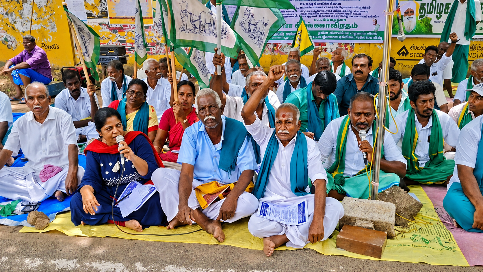 3-வது நாளாக தொடரும் விவசாயியின் உண்ணாவிரதப் போராட்டம்: திருச்சி அருகே பரபரப்பு – முழு விவரம்