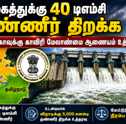 தமிழகத்திற்கு 40 டிஎம்சி காவிரி நீரை திறக்க கர்நாடகாவுக்கு அதிரடி உத்தரவு: டெல்லி மேலாண்மை ஆணையக் கூட்டத்தில் முக்கிய முடிவு!