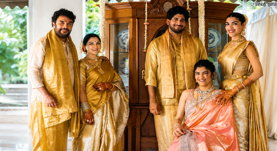 குஷ்பு - சுந்தர் சி மகள் அவந்திகா! சிரஞ்சீவி, த்ரிஷா உள்ளிட்ட பாலிவுட் நட்சத்திரங்கள் நேரில் வாழ்த்து!