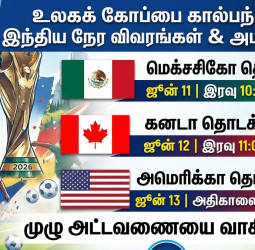 மெக்சிகோ முதல் அமெரிக்கா வரை: உலகக் கோப்பை 2026 திருவிழா ஆரம்பம் -