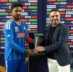 டி20 உலகக்கோப்பை: சஞ்சு சாம்சனுக்கு ரூ. 21 லட்சம் பரிசு!