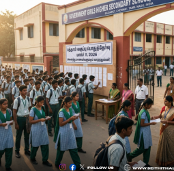 தமிழகத்தில் நாளை 10-ஆம் வகுப்பு பொதுத்தேர்வு தொடக்கம்: 9 லட்சம் மாணவர்கள் பங்கேற்பு!
