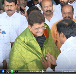 சென்னை வரும் பியூஸ் கோயல்: அதிமுக - பாஜக தொகுதிப் பங்கீடு இன்று இறுதி? எடப்பாடியுடன் முக்கிய சந்திப்பு!