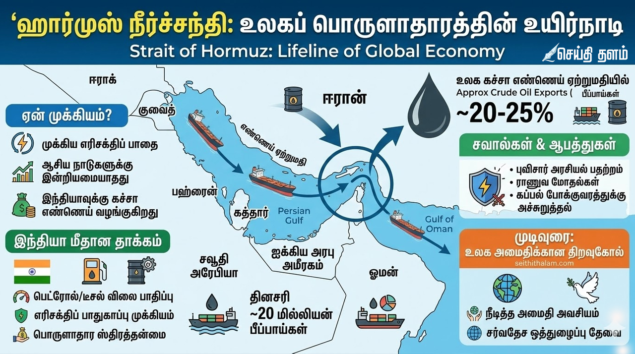 ஹார்முஸ் : உலகையே அச்சுறுத்தும் ஒரு போர் முனை - ஏன் இது இவ்வளவு முக்கியம்?