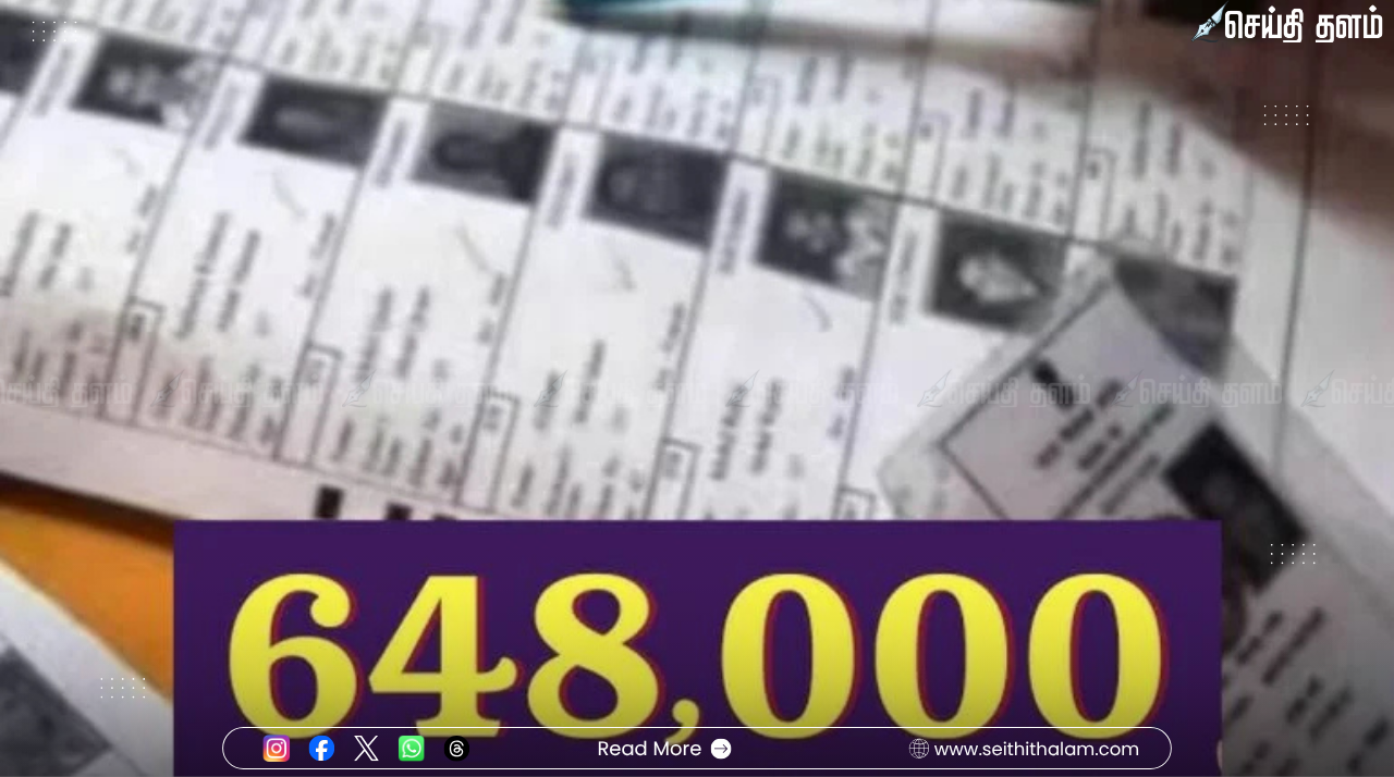 ஏப்ரல் 6-ல் புதிய வாக்காளர் பட்டியல்: 6.48 லட்சம் பேர் விண்ணப்பம்!