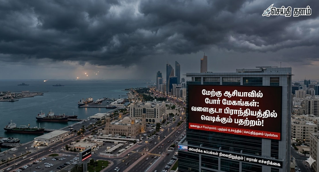 மேற்கு ஆசியாவில் போர் மேகங்கள்: வளைகுடா பிராந்தியத்தில் வெடிக்கும் பதற்றம்!