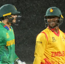 தென்னாப்பிரிக்காவுக்கு 154 ரன்கள் இலக்கு நிர்ணயித்த ஜிம்பாப்வே!