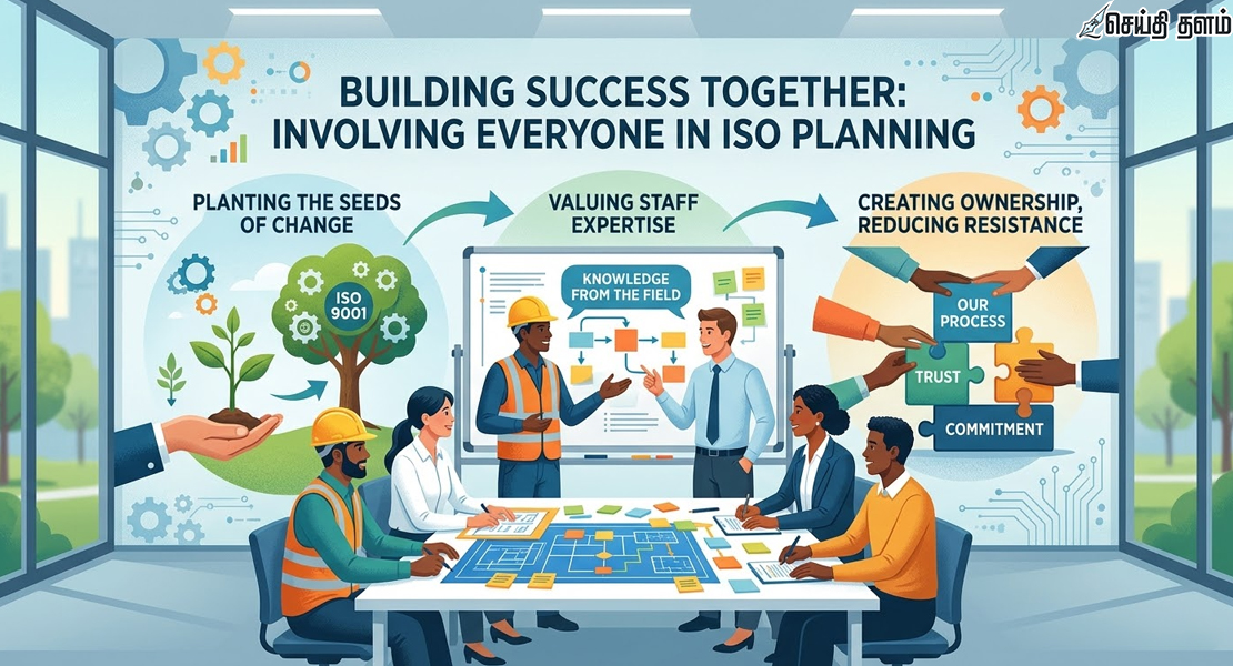 ISO தரச் சான்றிதழ்: ஊழியர்களின் ஒத்துழைப்பைப் பெறுவது எப்படி?