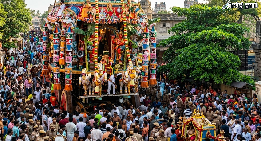 மயிலை கபாலீஸ்வரர் கோவில் அறுபத்து மூவர் திருவிழா பக்திப் பெருவெள்ளத்தில் சென்னை!