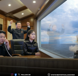 வடகொரியாவின் அதிரடி: 'சோ ஹை யான்' டெஸ்ட்ராயர் கப்பலில் இருந்து ஏவுகணை சோதனை!