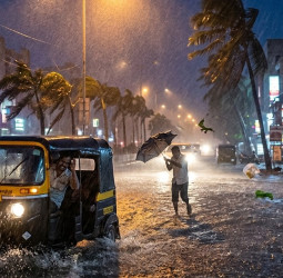 சென்னை, திருவள்ளூர் உள்பட தமிழகத்தின் பல்வேறு பகுதிகளில் சூறைக்காற்றுடன் கனமழை