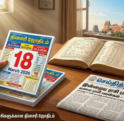 இன்றைய ராசி பலன் (18-03-2026) - 12 ராசிகளுக்கான பலன்கள்
