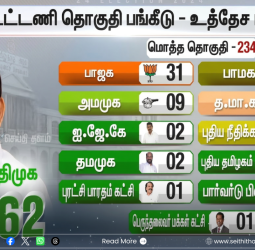 தமிழகத் தேர்தல் 2026: NDA கூட்டணியில் தொகுதிப் பங்கீடு - அதிரடி உத்தேசப் பட்டியல்!