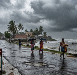 மக்களே உஷார்! வங்கக்கடலில் புதிய காற்றழுத்த தாழ்வுப்பகுதி - 4 மாவட்டங்களில் கனமழை