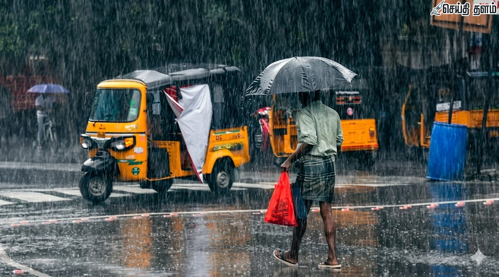 தமிழகத்தின் 6 மாவட்டங்களில் இன்று கனமழை எச்சரிக்கை!