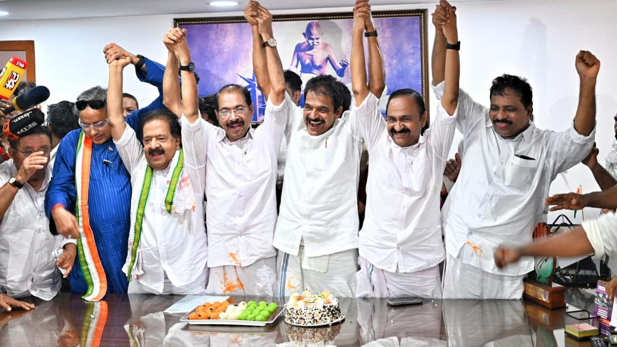காங்கிரஸ் கூட்டணி அமோக வெற்றி! எம்.வி.கோவிந்தன் அதிரடி அறிக்கை.