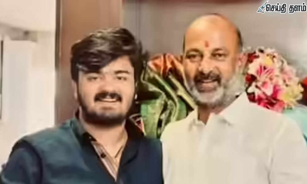 பண்டி சஞ்சய் குமாரின் மகன் மீது போக்சோ வழக்கு!