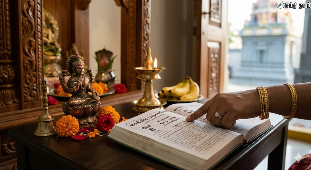 இன்றைய பஞ்சாங்கம்: மே 08, 2026 - யாருக்கெல்லாம் இன்று அதிர்ஷ்டம்?
