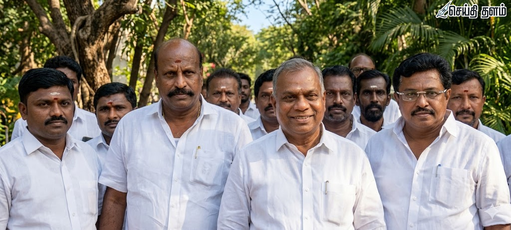 தவெக - அதிமுக அதிரடி கூட்டணி? ஆளுநரிடம் இன்று மெஜாரிட்டி கடிதம் அளிக்க திட்டம்!