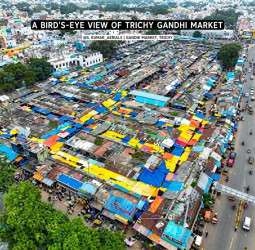 திருச்சி காந்தி மார்க்கெட் டிராபிக் ஜாம்: ‘நரக வேதனை’ என மக்கள் குமுறல்