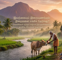 இயற்கையும் இறையுணர்வும்: இறைவனை எங்கே தேடுவது?