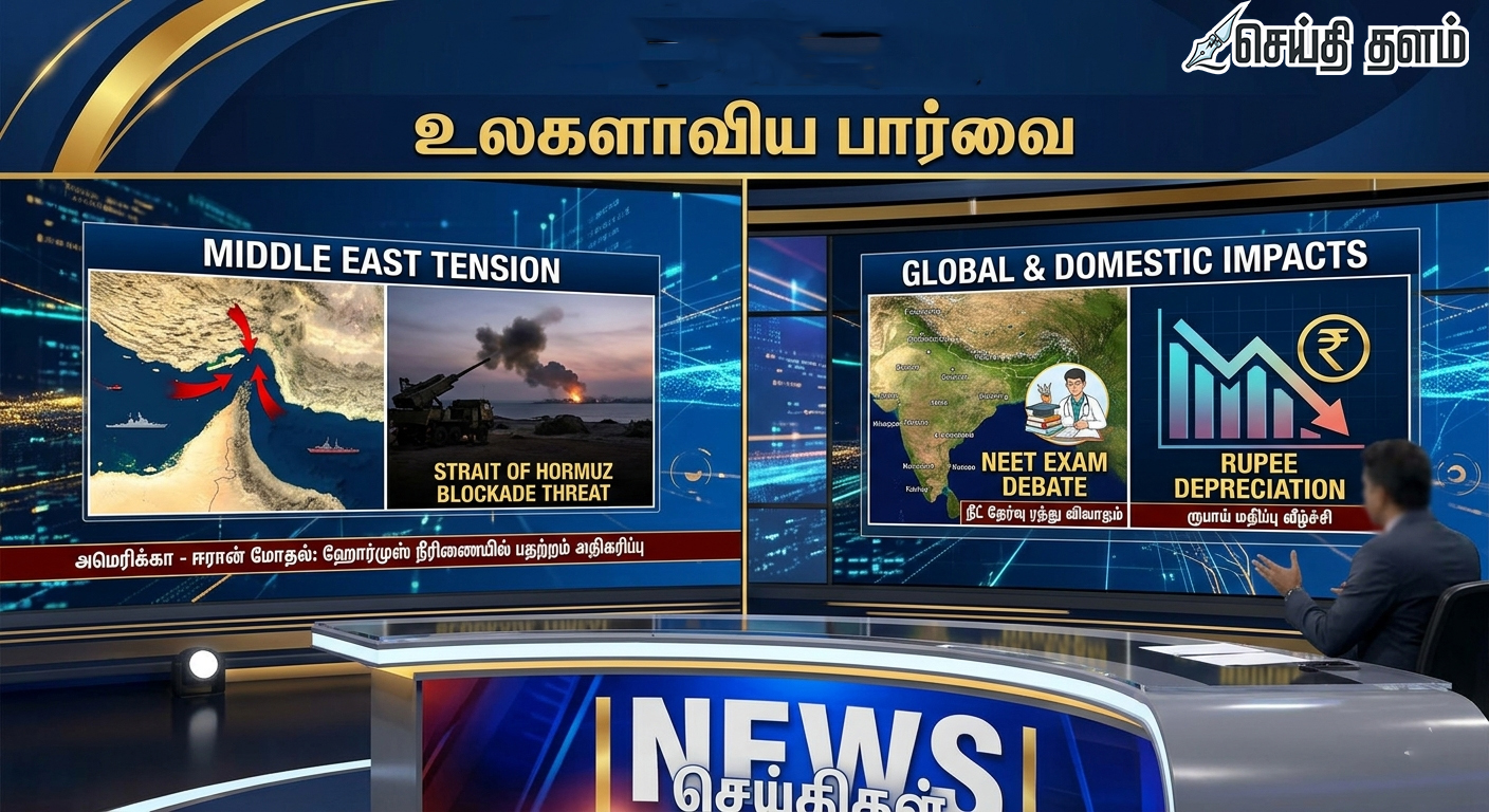 உலகப்போர் அபாயம்? அமெரிக்கா - ஈரான் மோதல் முதல் நீட் தேர்வு ரத்து வரை