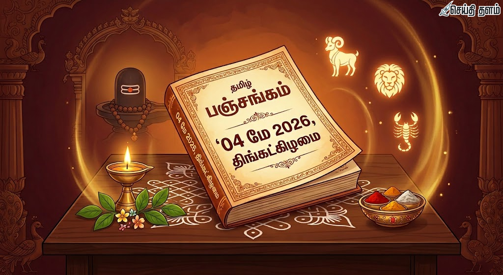 04 மே 2026: இன்றைய பஞ்சாங்கம் மற்றும் ராசி பலன்கள்