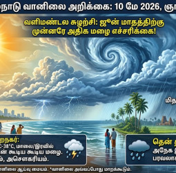 இன்றைய வானிலை: தமிழகத்தில் வெளுத்து வாங்கப்போகும் மழை! சென்னை நிலவரம் என்ன?