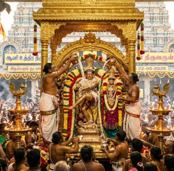 ஜூன் 22ல் சிதம்பரம் ஆனித் திருமஞ்சனம்: நடராஜர் மகா அபிஷேக தரிசனம்!