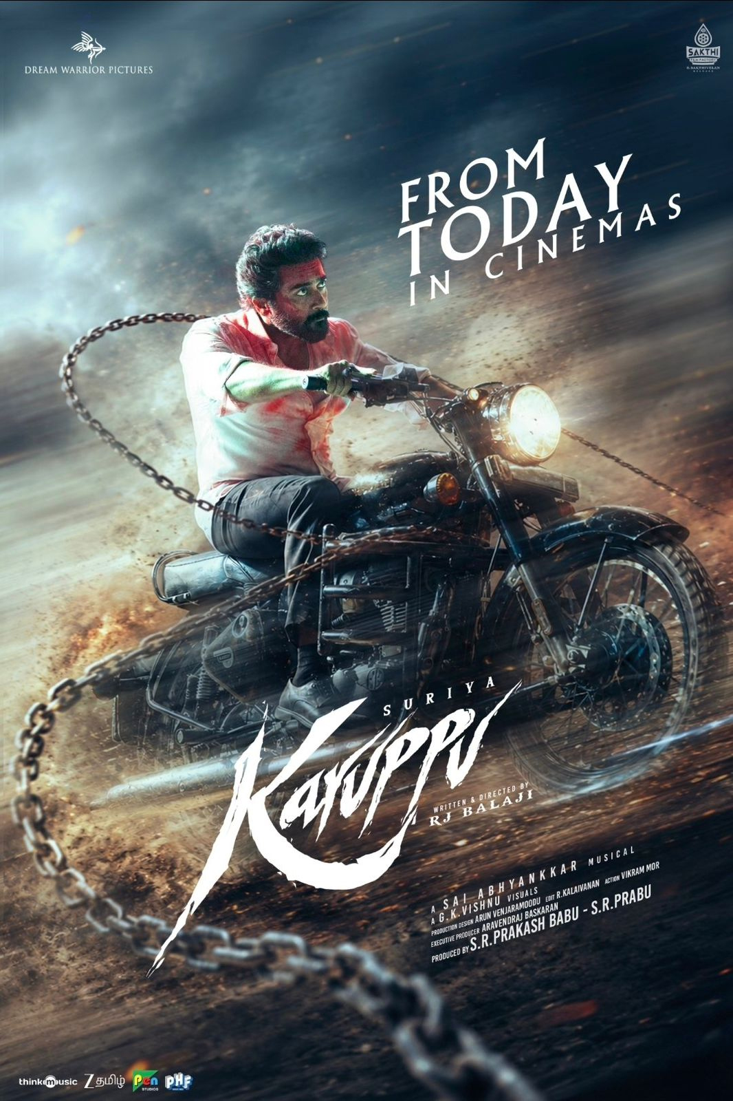 சூர்யாவின் 'கருப்பு' ரிலீஸ்: இன்று முதல் தியேட்டர்களில் அதிரடி ஆரம்பம்!