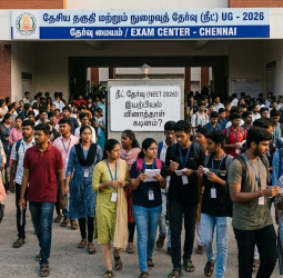 நீட் 2026: திணறடித்த இயற்பியல் வினாக்கள்! 22 லட்சம் மாணவர்கள் எழுதிய தேர்வு நிலவரம்.