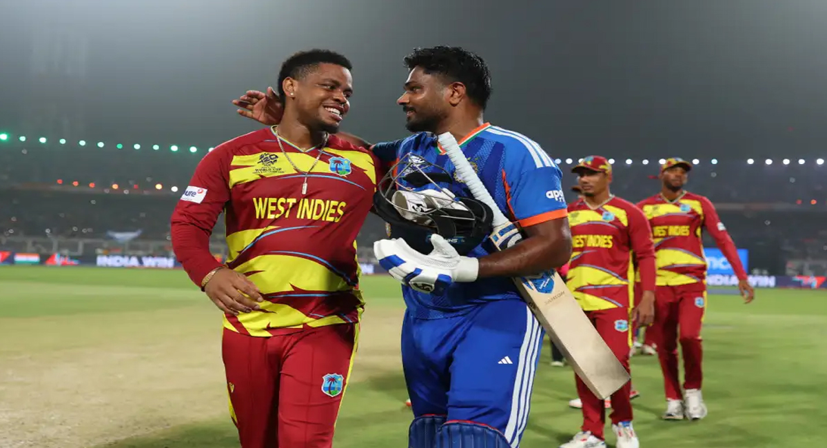 இந்தியா vs வெஸ்ட் இண்டீஸ் 2வது டி20: சஞ்சு சாம்சன் விளாசல் வீண், ஷாய் ஹோப் சதத்தால் வெஸ்ட் இண்டீஸ் அபார வெற்றி!