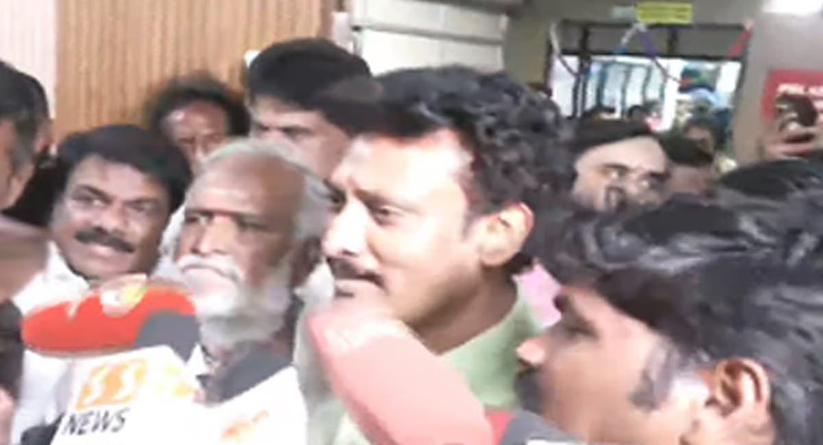 குற்றச்சாட்டுகள் அனைத்தும் கற்பனைக் கதைகள்" - கைதான பின் முன்னாள் அமைச்சர் அன்பில் மகேஷ் பொய்யாமொழி ஆவேசப் பேட்டி!