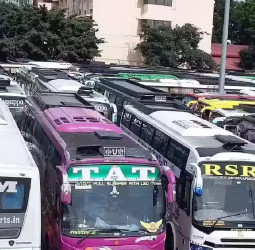 ஆயுத பூஜை விடுமுறை: ஆம்னி பேருந்துகளில் கட்டணம் இருமடங்கு உயர்வு! சிறப்பு ரயில்கள் முன்பதிவு இன்று தொடக்கம் - தெற்கு ரயில்வே அறிவிப்பு!